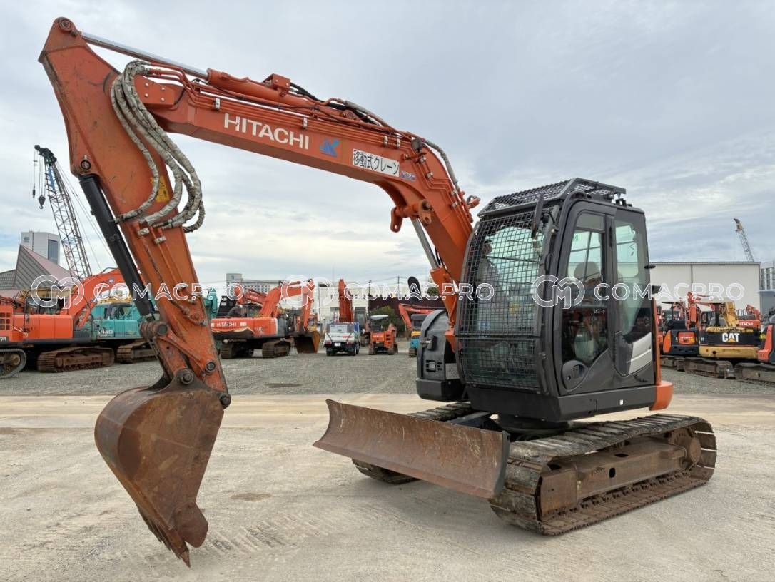 2020-年HITACHI ZX75USK-5B 小型挖掘机- CoMacPro