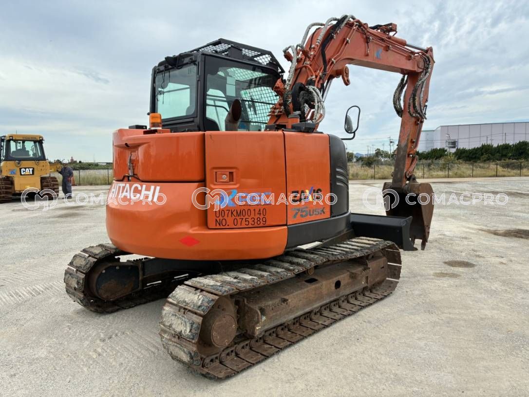 2020-年HITACHI ZX75USK-5B 小型挖掘机- CoMacPro