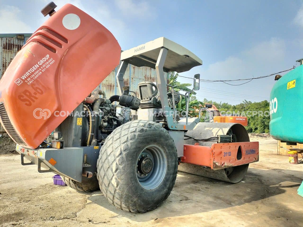 Xe lu HAMM 311D - 2018