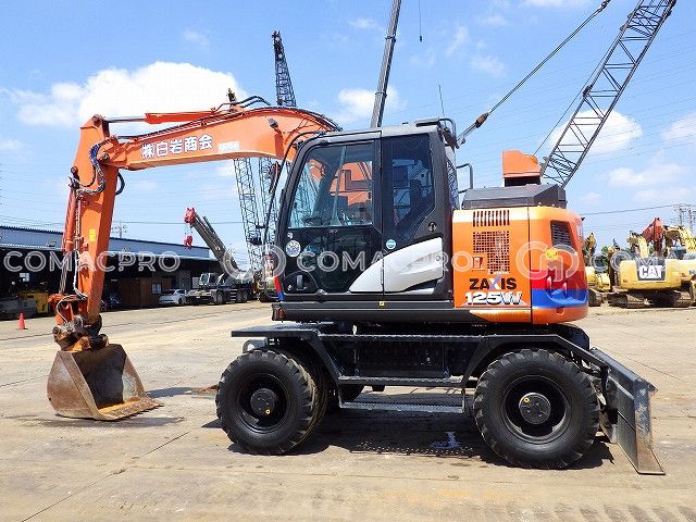 2017-年製 HITACHI ZX125W-6 クローラーショベル - CoMacPro