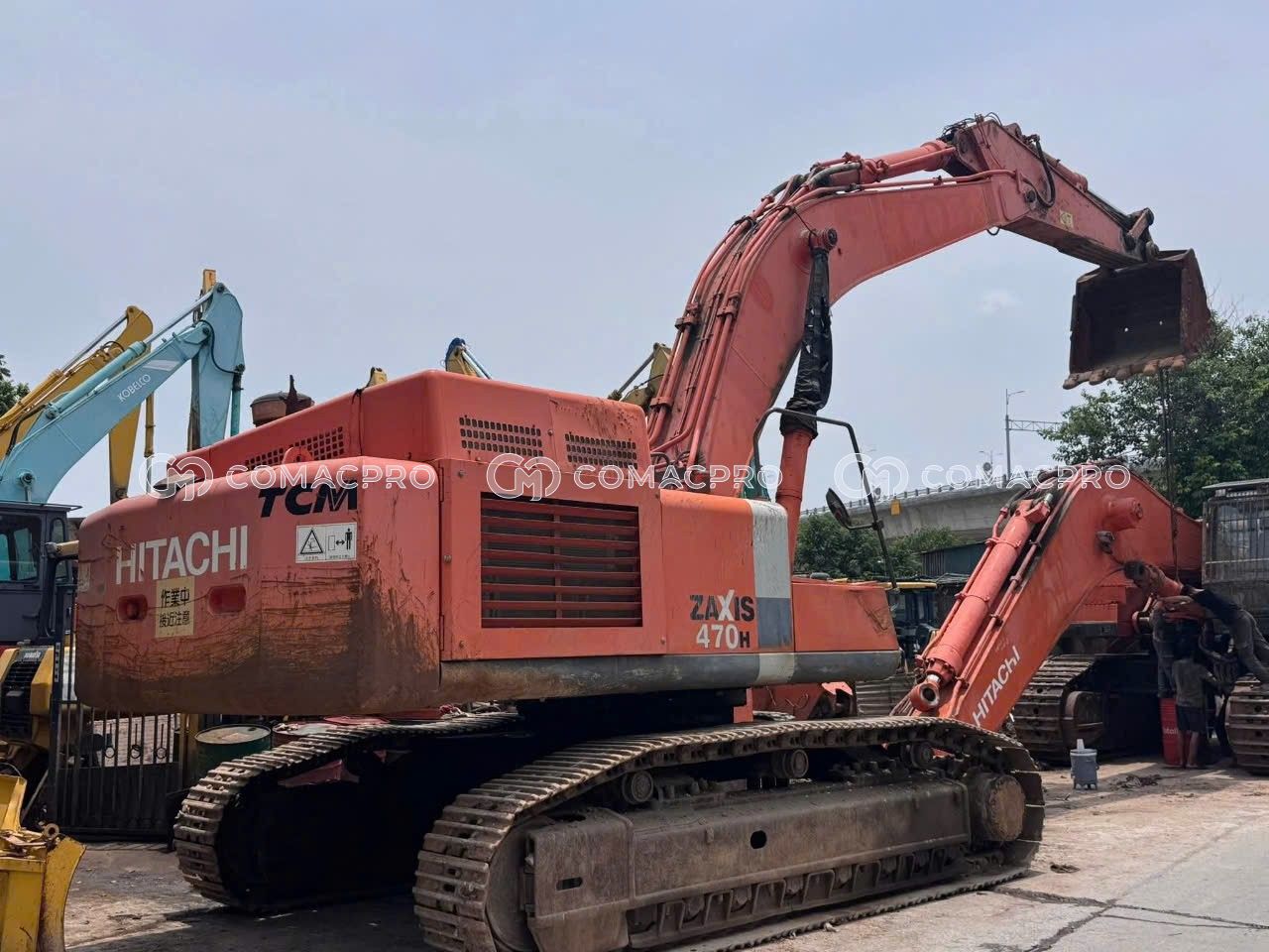 Máy xúc bánh xích HITACHI ZX470H-3 - 2008