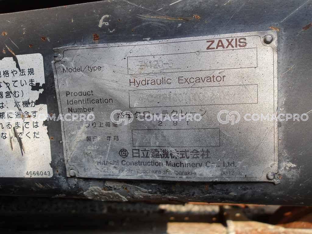 2013-年製 HITACHI ZX120-3 クローラーショベル - CoMacPro