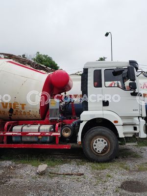 Xe trộn bê tông HOWO 12m3 - 2019