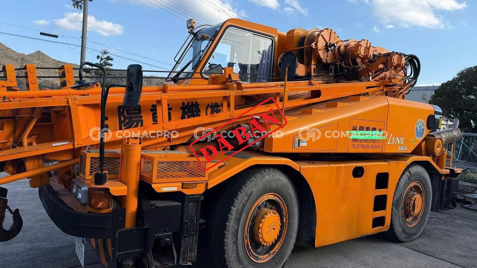 Cẩu lốp KOBELCO RK160-2 - 1996