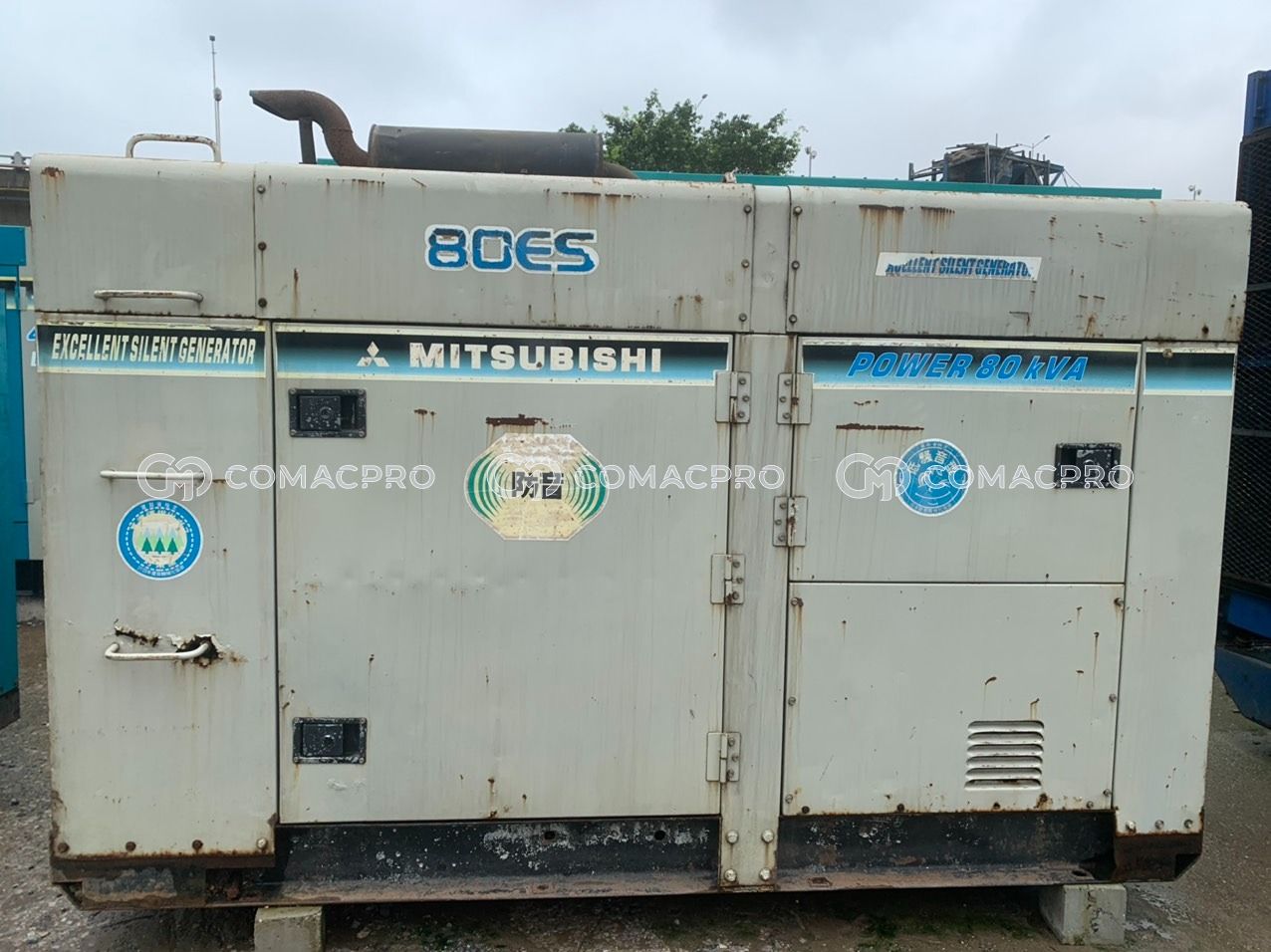 Công suất 80 kVA DENYO DCA-80ESM - 2013