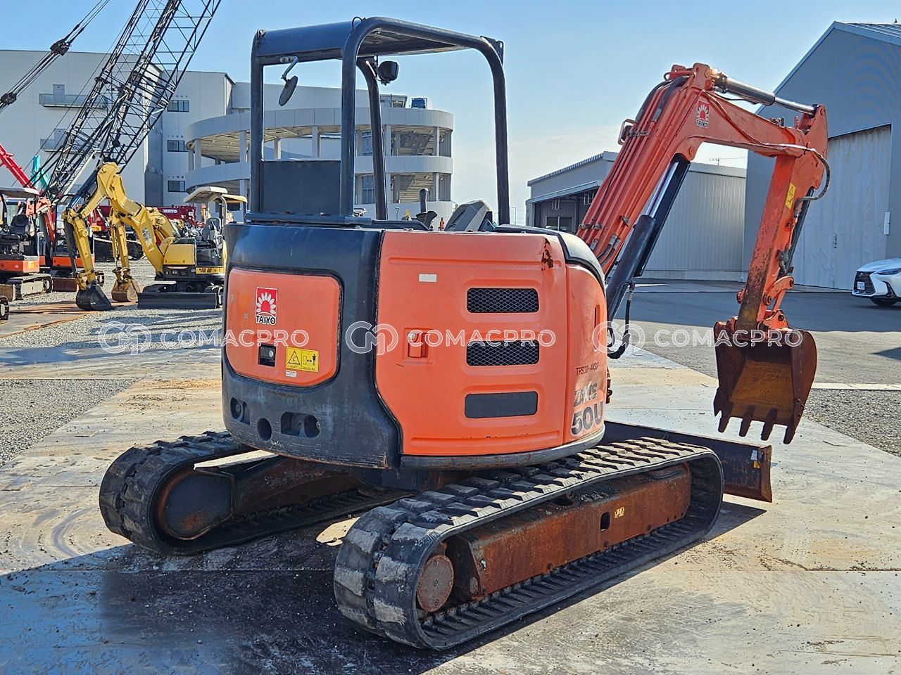 2015-年HITACHI ZX50U-5A 小型挖掘机- CoMacPro