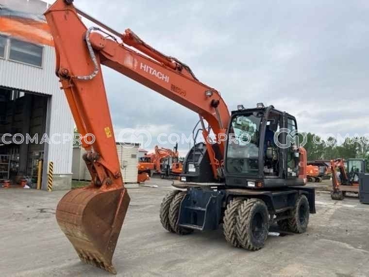 Máy xúc bánh lốp HITACHI ZX145W-3 - 2010