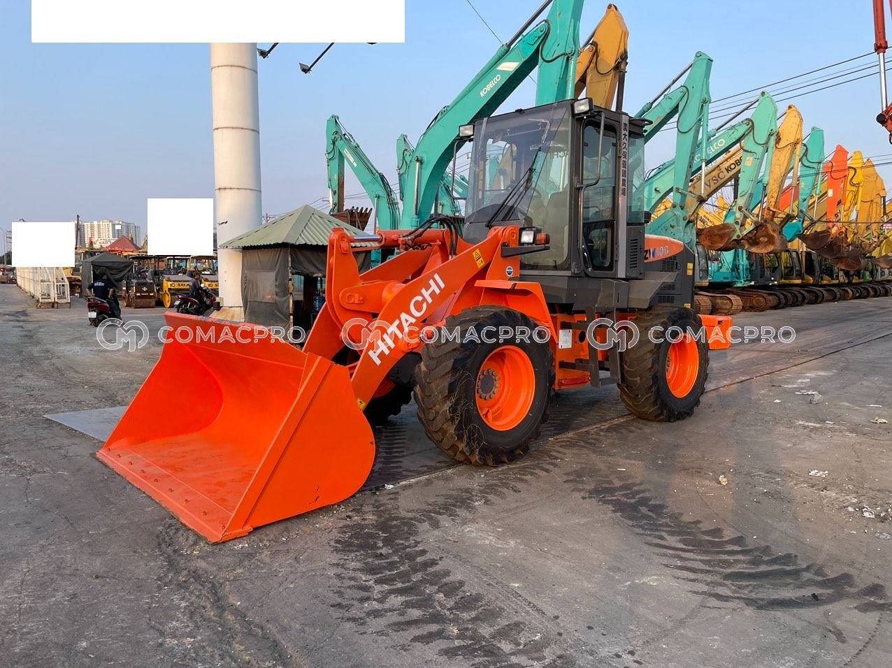 Máy xúc lật HITACHI ZW100 - 2011