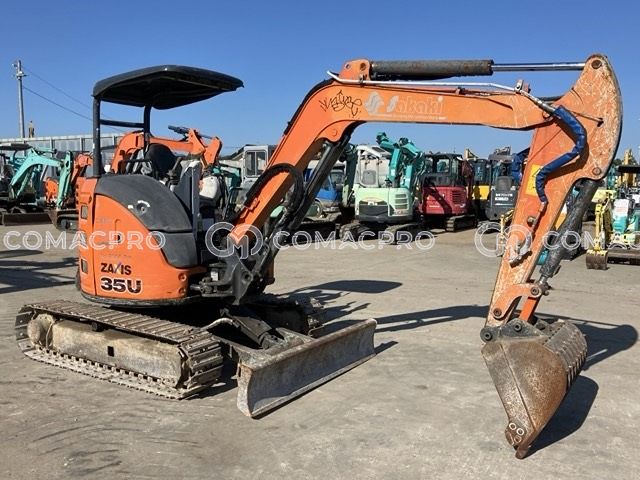 2013-年HITACHI ZX35U-5A 小型挖掘机- CoMacPro