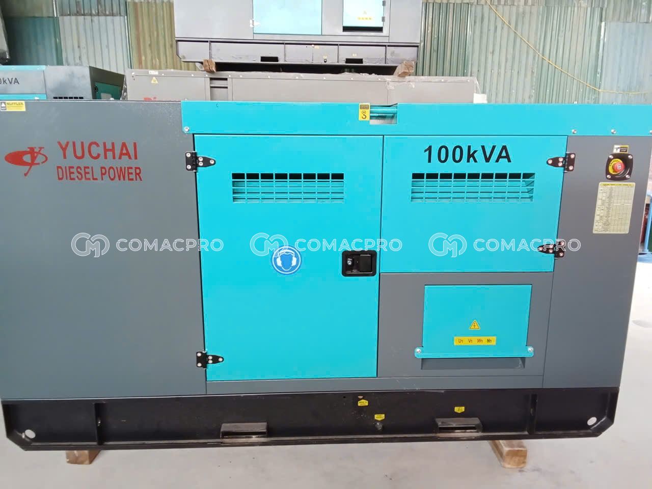 Máy phát điện 100 kVA YUChai - 2024