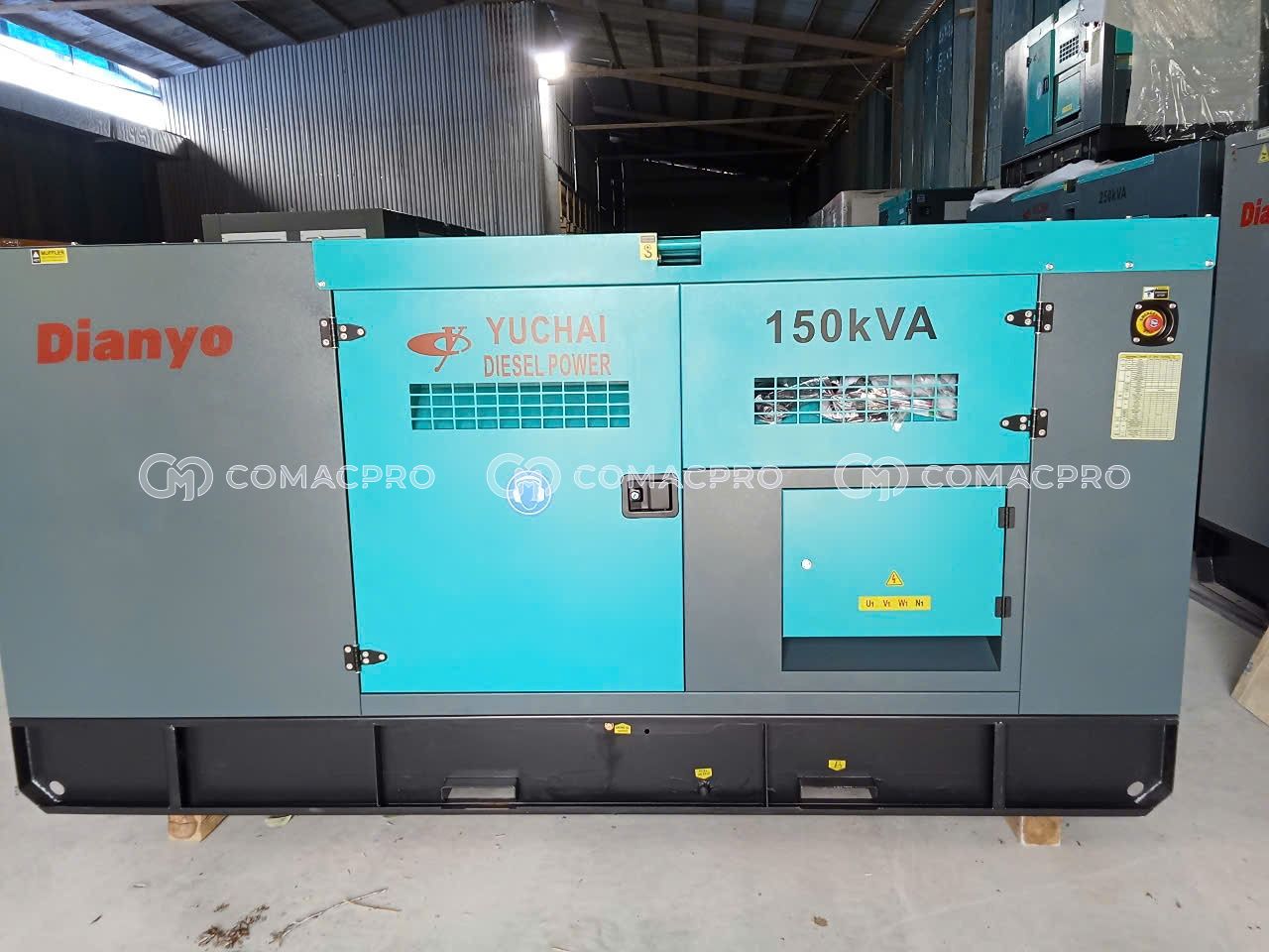 Máy phát điện YUCHAI 125Kva - 2024
