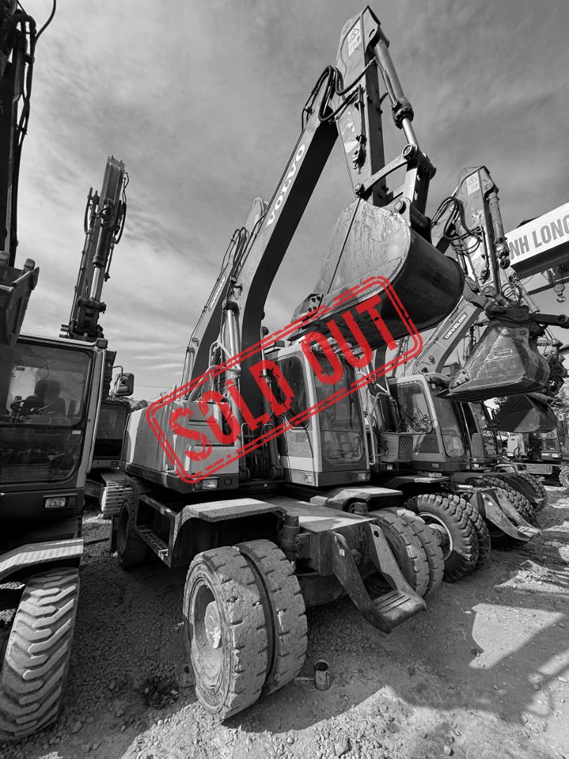 Máy xúc bánh lốp VOLVO EW145B PRIME - 2009