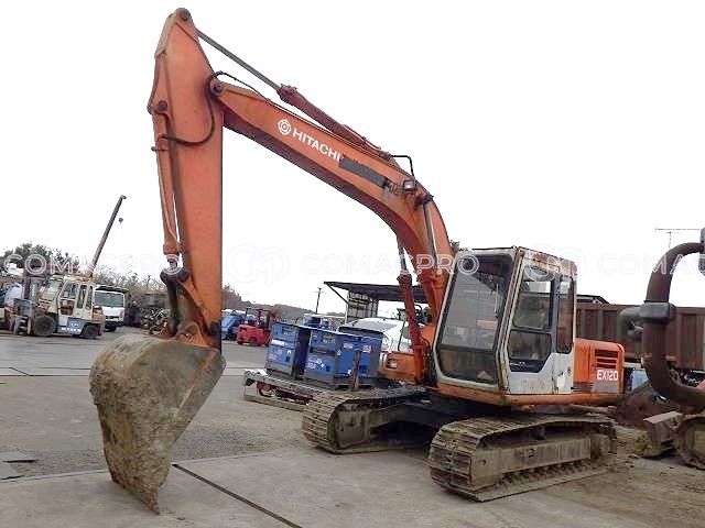 Máy xúc bánh xích HITACHI EX120 - 1988