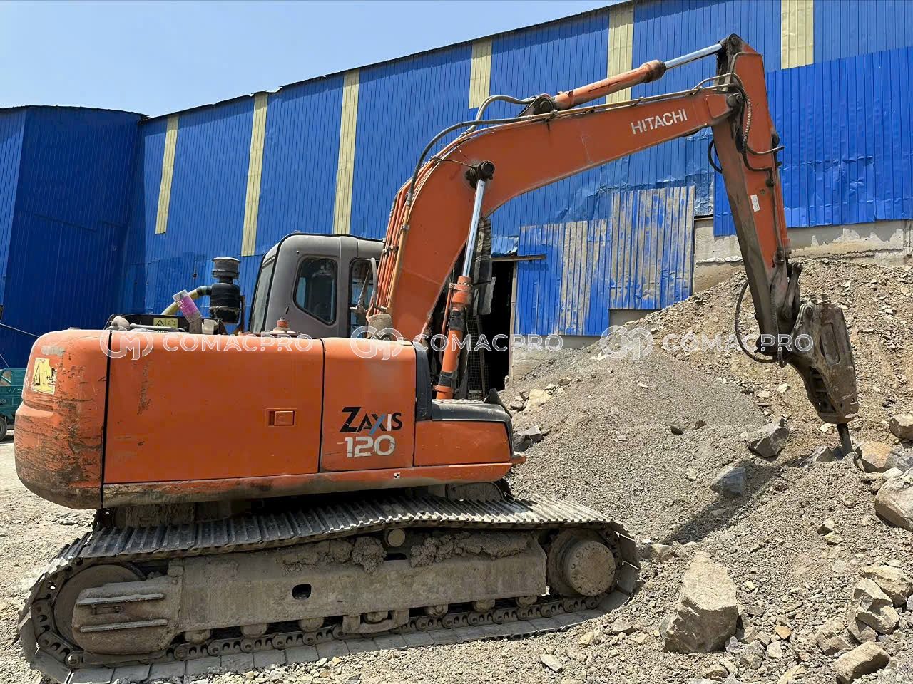 Máy xúc bánh xích HITACHI ZX120-1