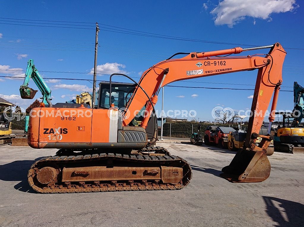 2012-年製 HITACHI ZX120-3 クローラーショベル - CoMacPro