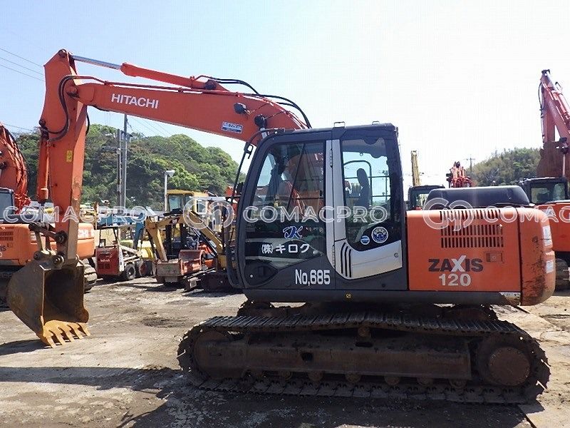 ルイ 2013-年製 HITACHI ZX120-3 クローラーショベル - CoMacPro