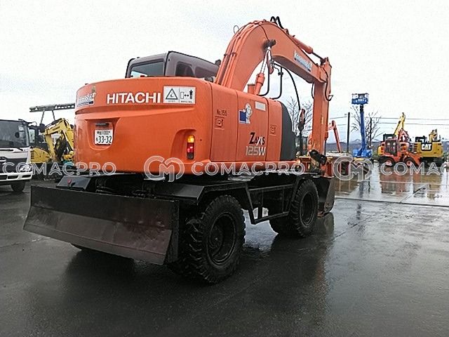 2007-年HITACHI ZX125W 履带式挖掘机- CoMacPro