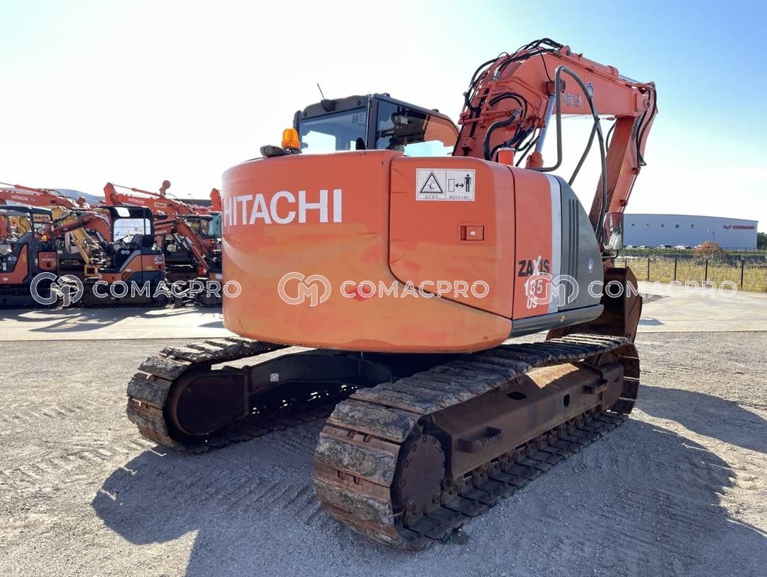 でぃーえす 2004-年HITACHI ZX135US-E 履带式挖掘机- CoMacPro