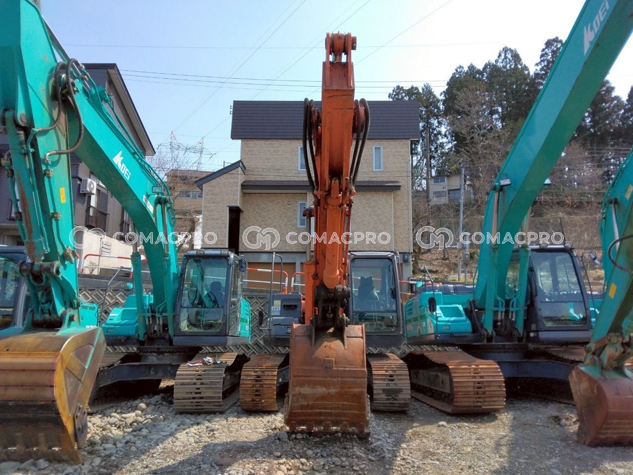 2010-年製 HITACHI ZX200-3 クローラーショベル - CoMacPro