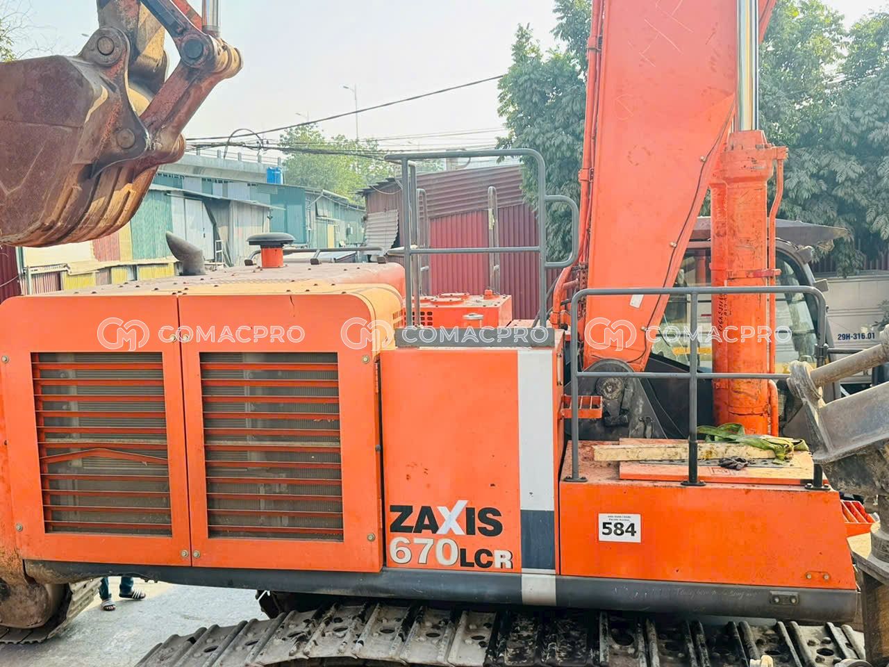 Máy xúc bánh xích HITACHI ZX670LCR-3 - 2014 - CoMacPro