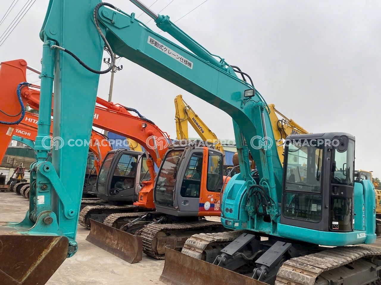Máy xúc bánh xích KOBELCO SK130UR-3 - 2016