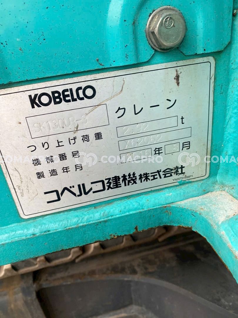 2016 - KOBELCO SK130UR-3 Máy xúc đào bánh xích, ảnh 4