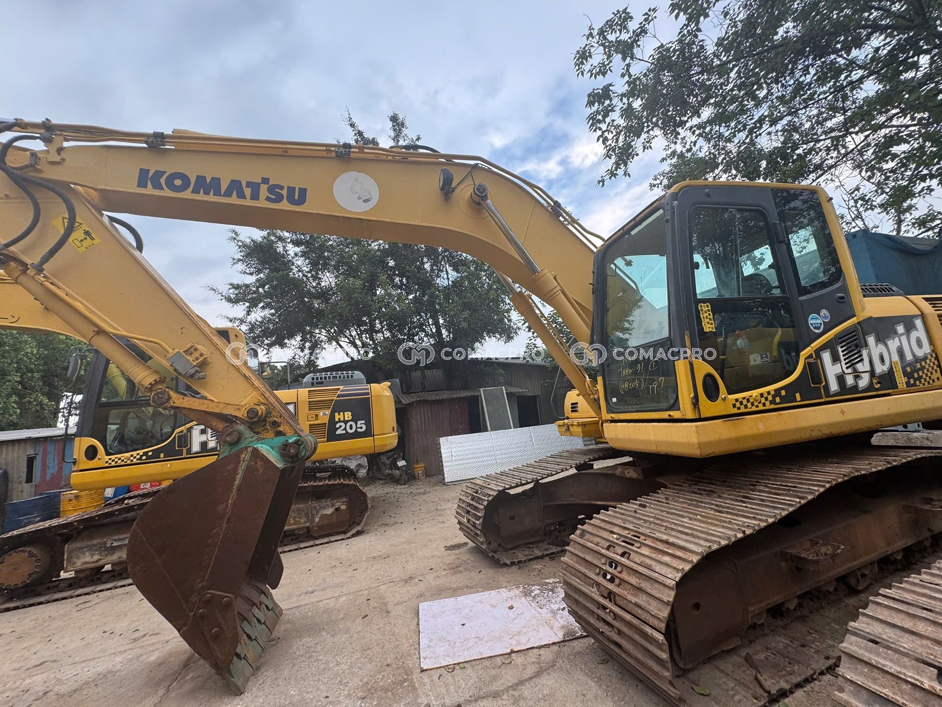 2012 - KOMATSU HB205-1 Máy xúc đào bánh xích, ảnh 1