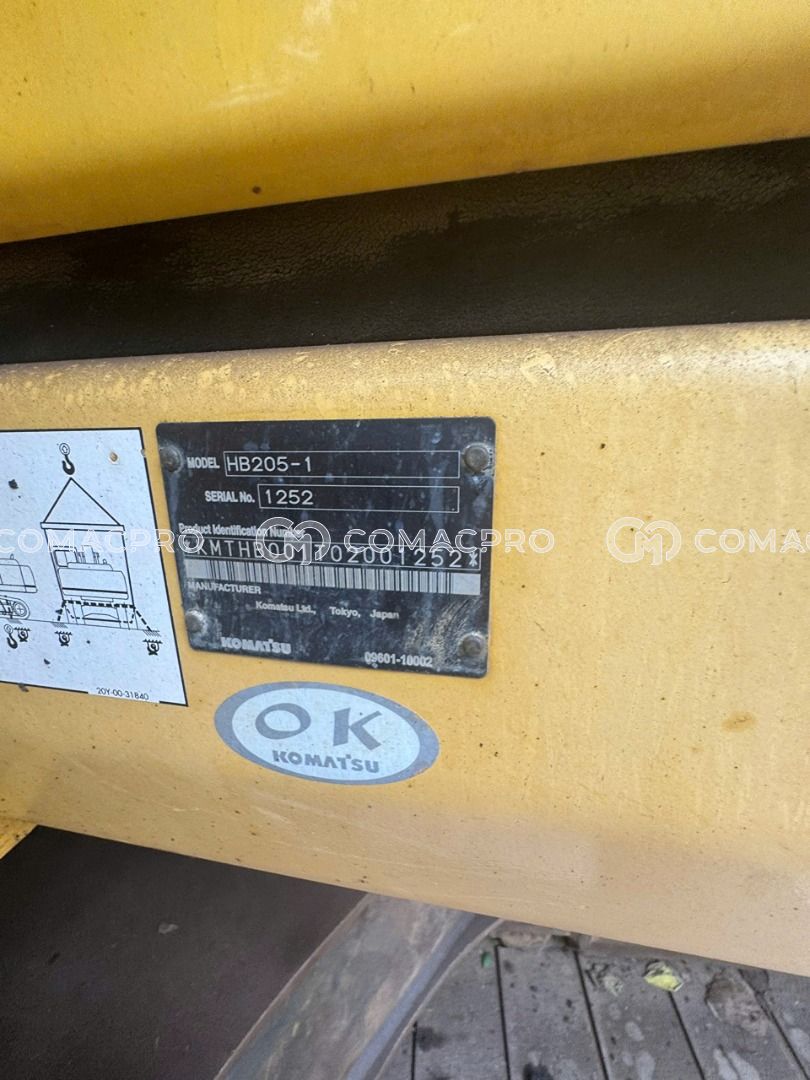 2012 - KOMATSU HB205-1 Máy xúc đào bánh xích, ảnh 3