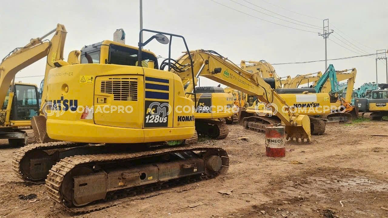 Máy xúc bánh xích KOMATSU PC128US-10 - 2015