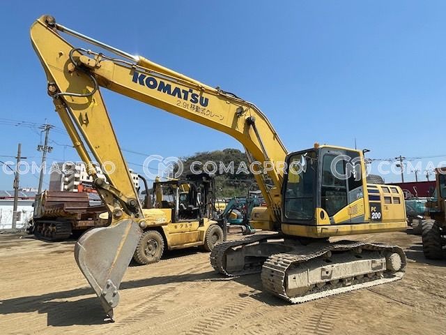 Máy xúc bánh xích KOMATSU PC200-10 - 2015