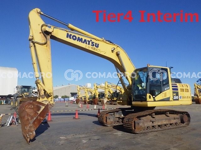 Máy xúc bánh xích KOMATSU PC200-10 - 2016