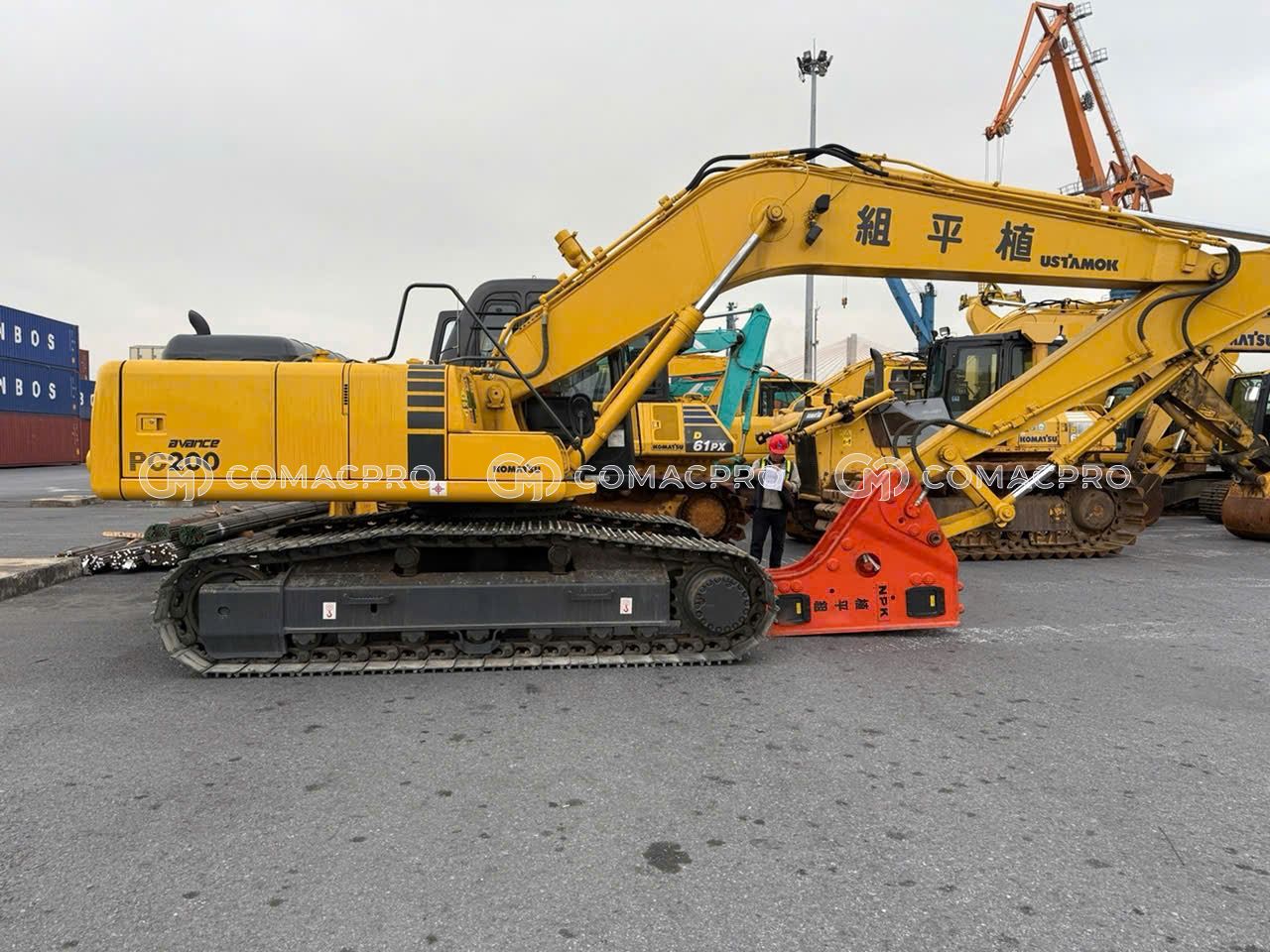 1997 - KOMATSU PC200-6E Máy xúc đào bánh xích, ảnh 2
