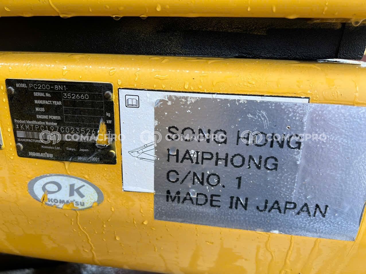 2011 - KOMATSU PC200-8 Máy xúc đào bánh xích, ảnh 19