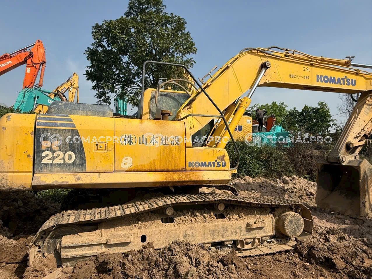 KOMATSU PC220-8 Máy xúc đào bánh xích, ảnh 2