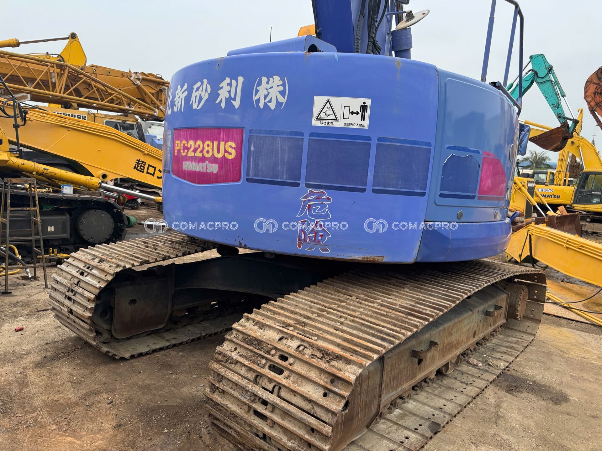 2000 - KOMATSU PC228US-2 Máy xúc đào bánh xích, ảnh 2