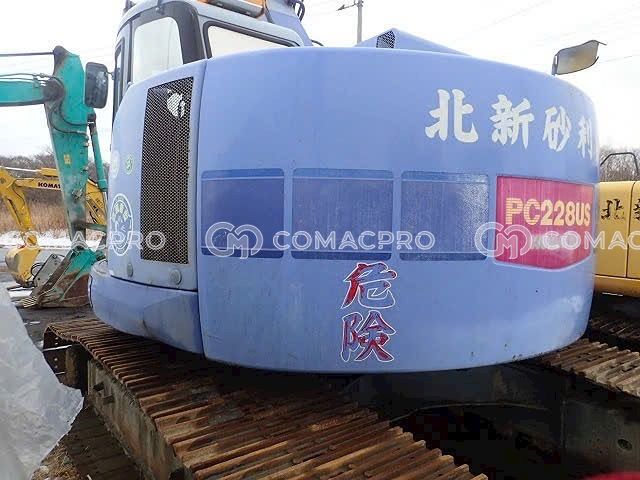 2000 - KOMATSU PC228US-2-AC Máy xúc đào bánh xích, ảnh 8