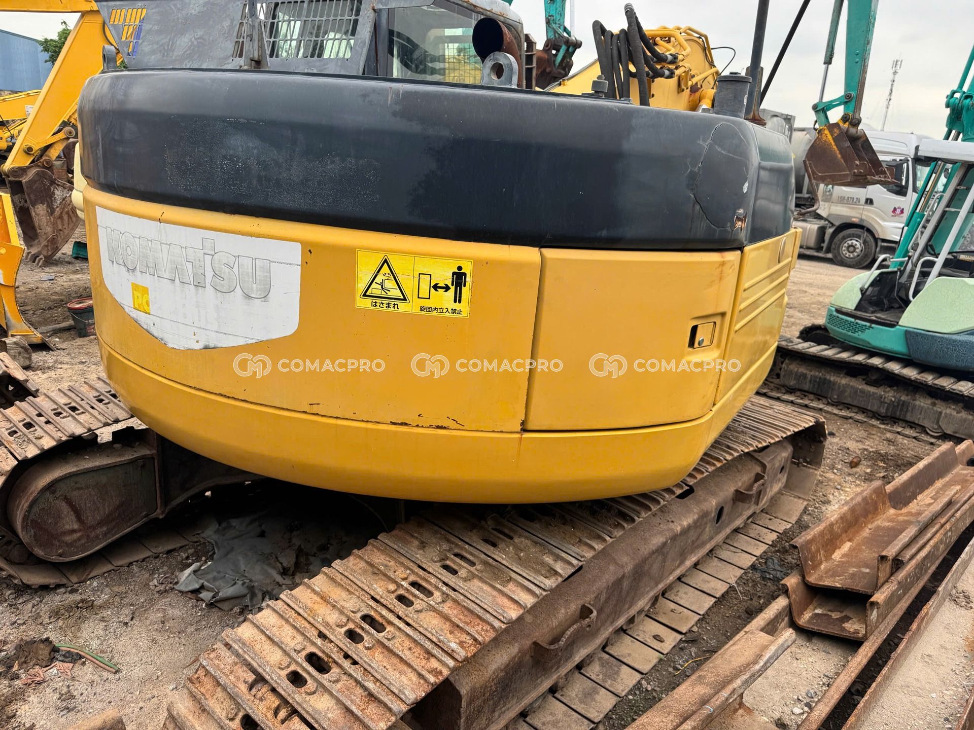 2008 - KOMATSU PC228US-3E0 Máy xúc đào bánh xích, ảnh 3