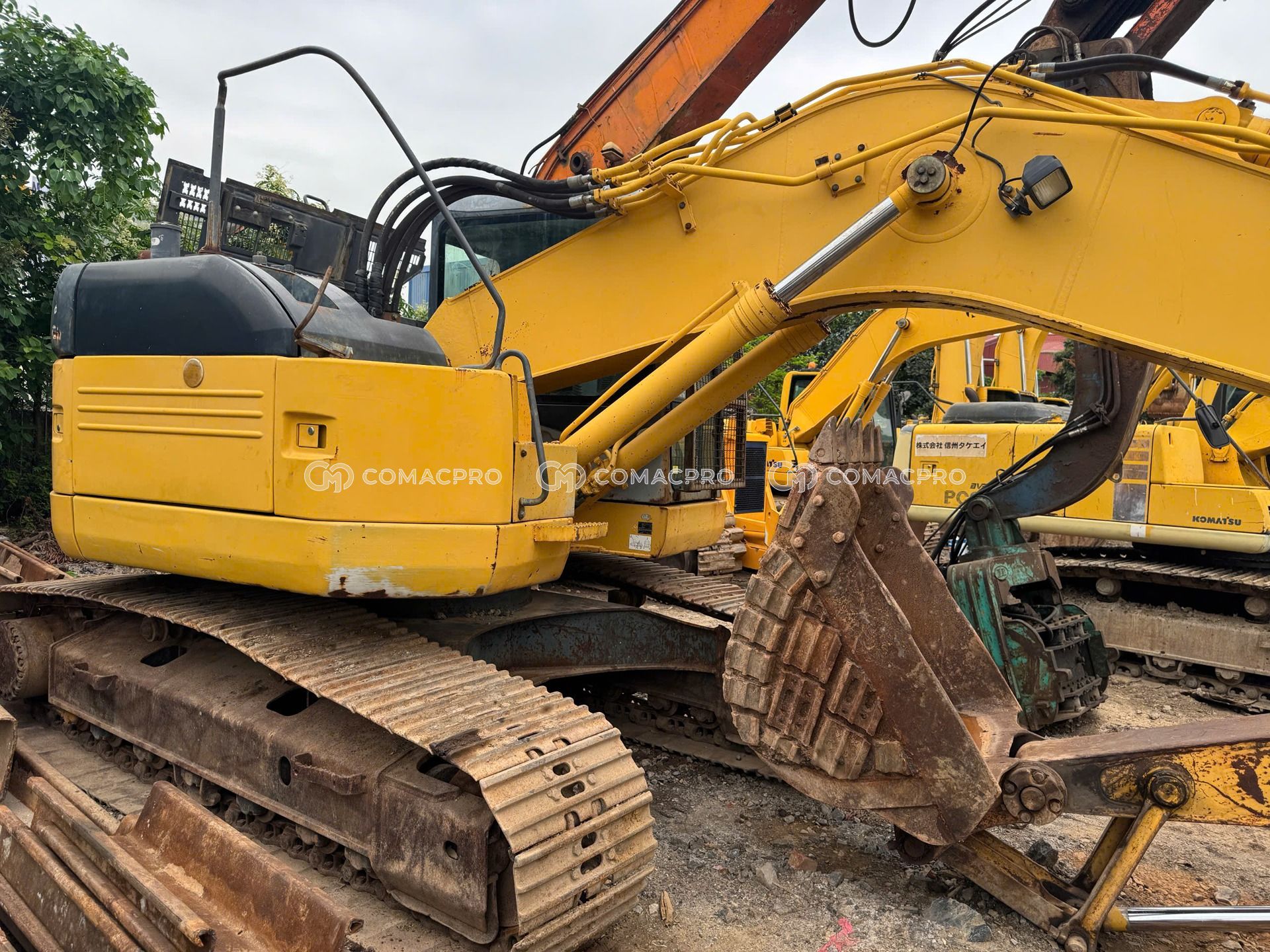 2008 - KOMATSU PC228US-3E0 Máy xúc đào bánh xích, ảnh 2