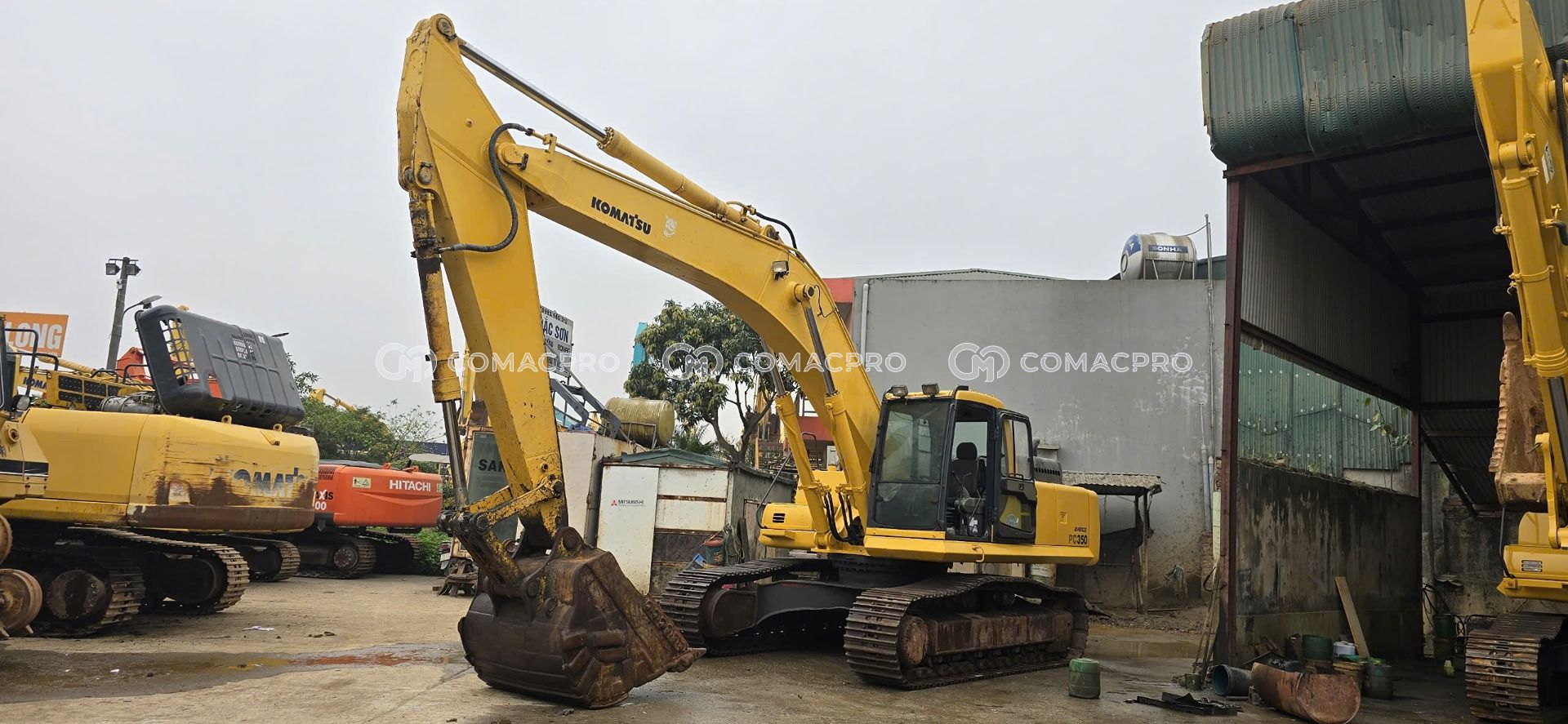 Máy xúc bánh xích KOMATSU PC350-6