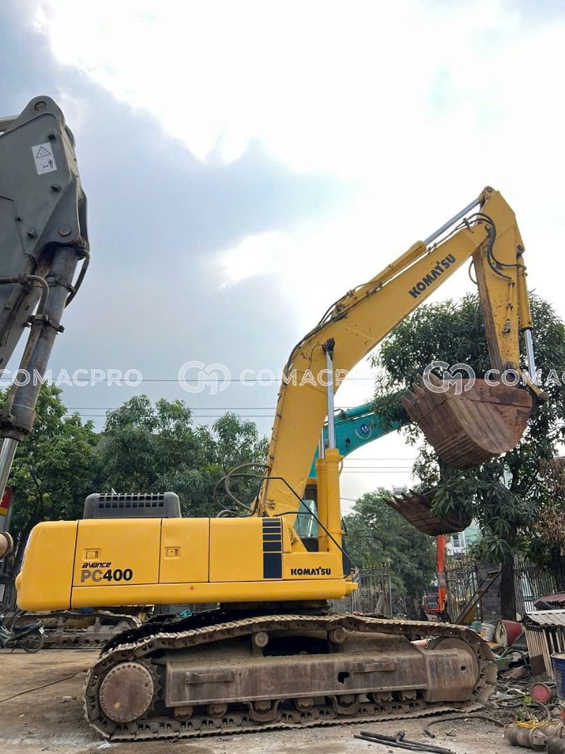Máy xúc bánh xích KOMATSU PC400-6E - 2000