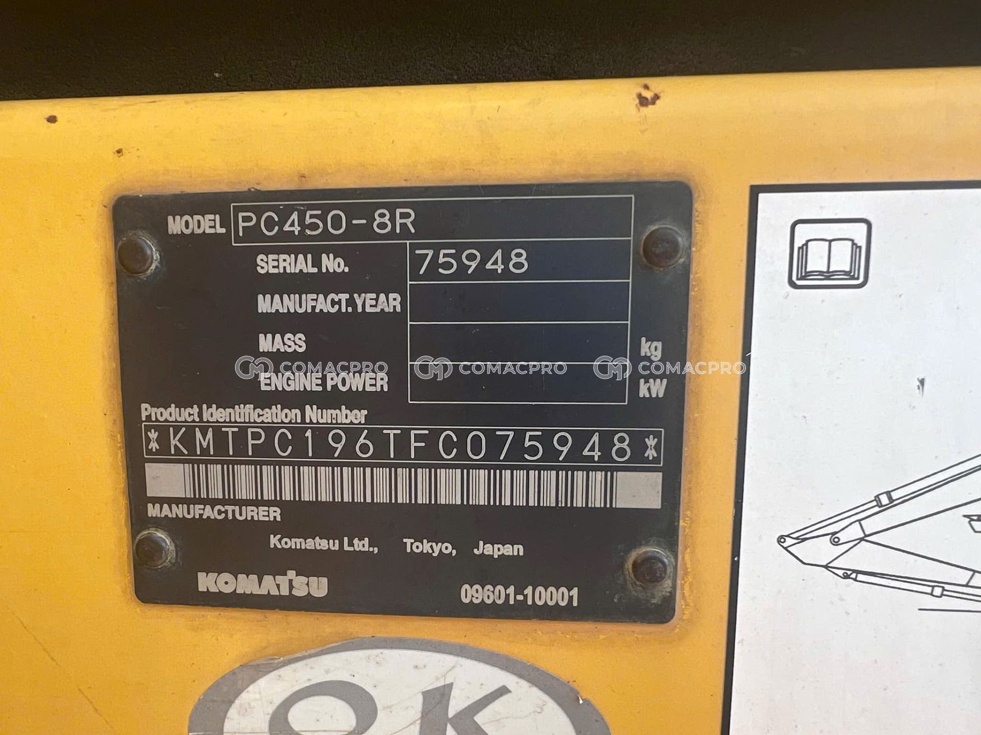 2015 - KOMATSU PC450-8R Máy xúc đào bánh xích, ảnh 17