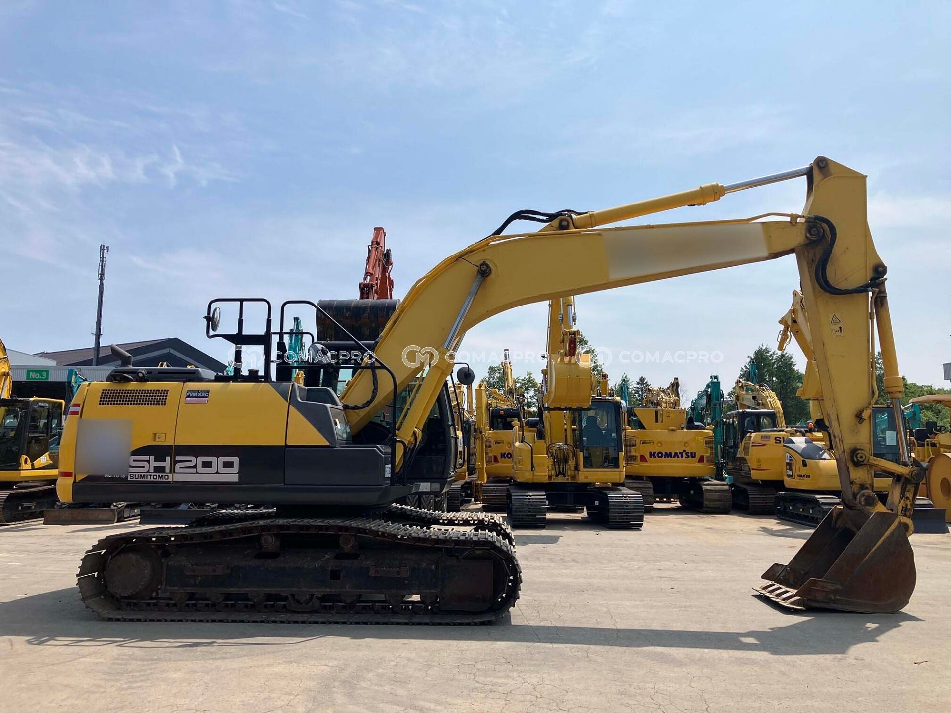 2019-年製 SUMITOMO SH200-7 クローラーショベル - CoMacPro