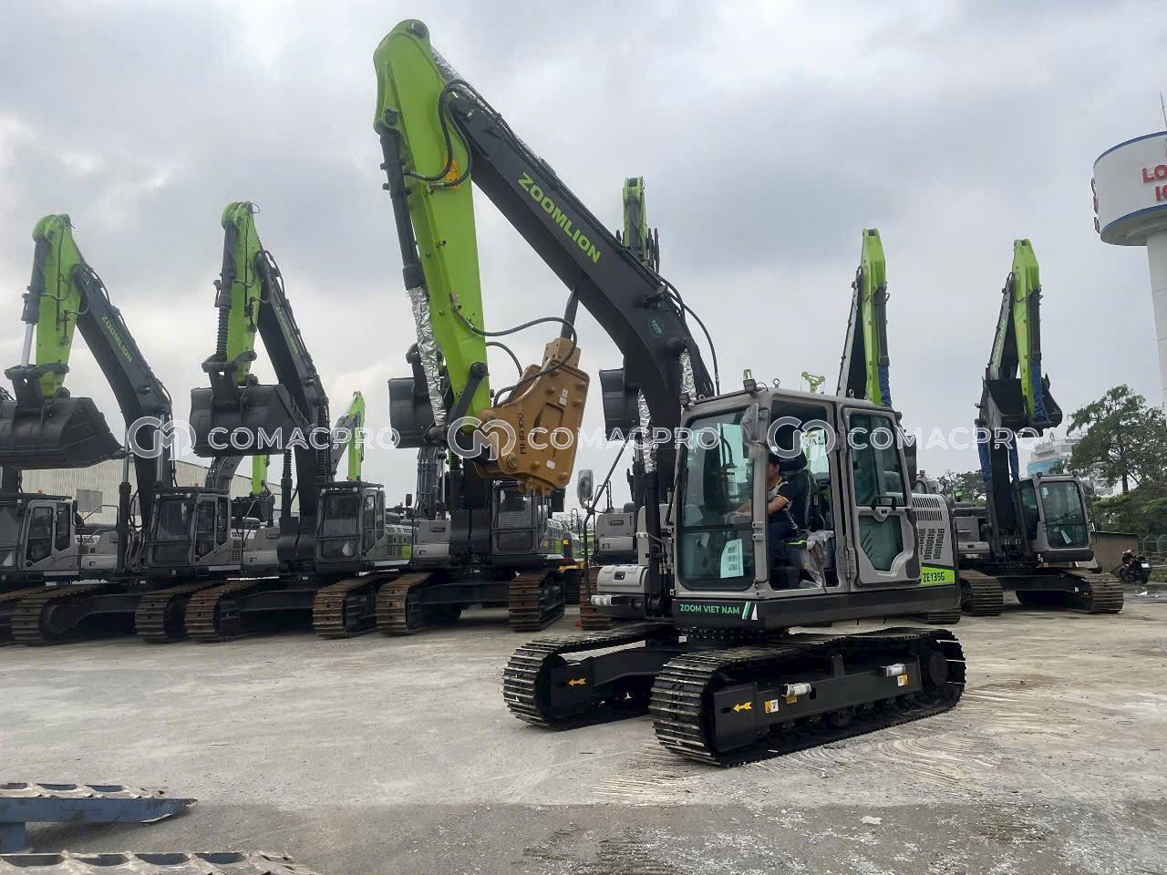 Máy xúc bánh xích ZOOMLION ZE135E - 2023