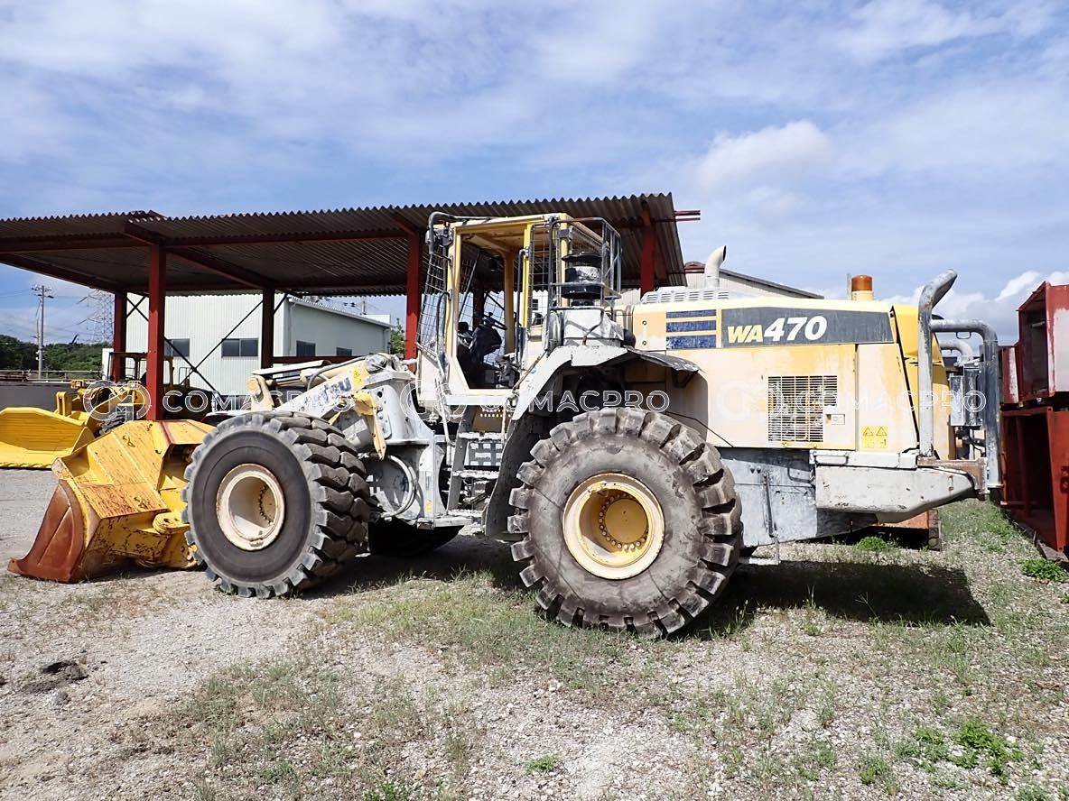 KOMATSU コマツ　 WA 470-8 ホイールローダー WA470-8｜商品情報｜コマツカスタマーサポート株式会社