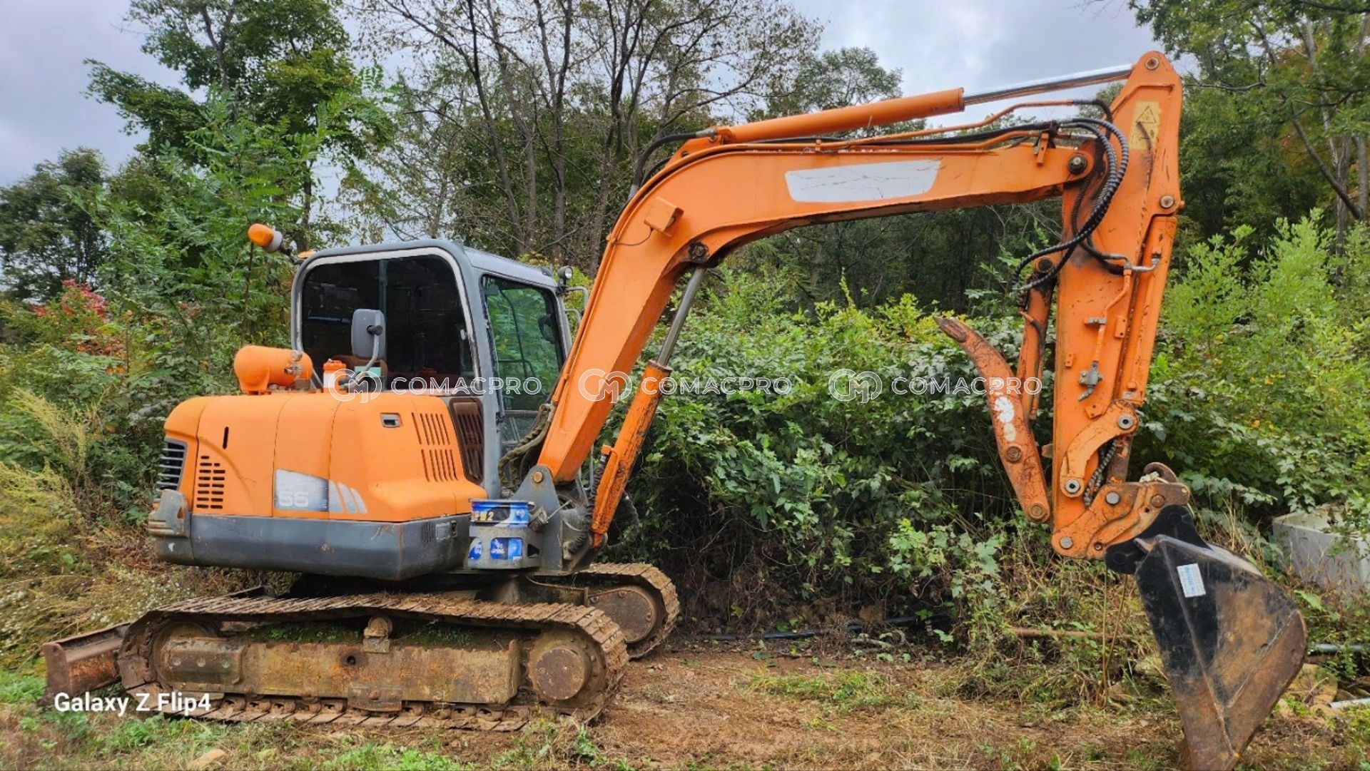 Máy xúc mini DOOSAN DX55 ACE  - 2012