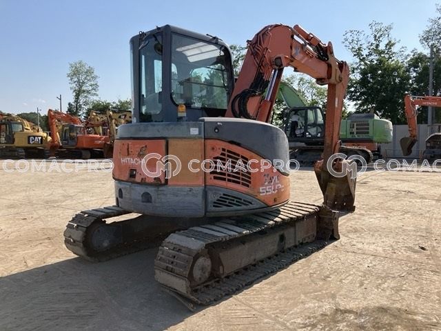 2007-年HITACHI ZX55UR-2D 小型挖掘机- CoMacPro