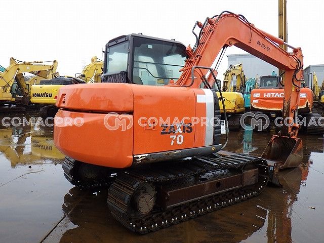 ぽち 2013-年HITACHI ZX70-3 小型挖掘机- CoMacPro