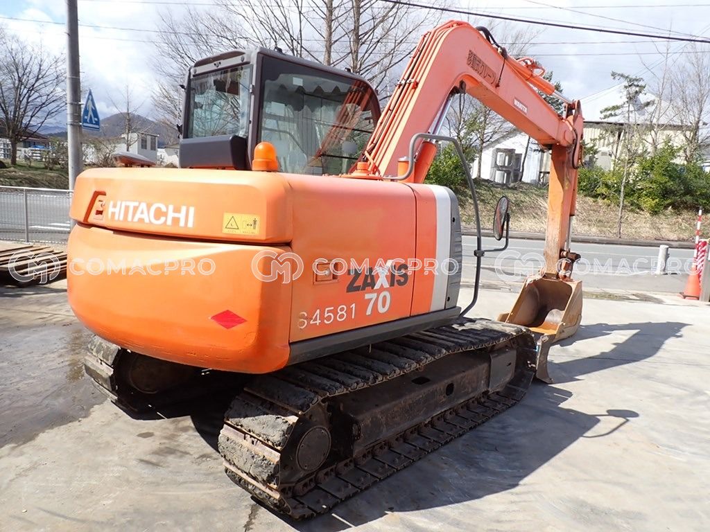 ぽち 2013-年HITACHI ZX70-3 小型挖掘机- CoMacPro