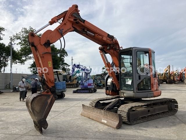 リピート 2005-年HITACHI ZX75UR 小型挖掘机- CoMacPro