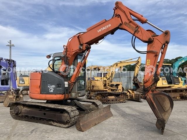 リピート 2005-年HITACHI ZX75UR 小型挖掘机- CoMacPro